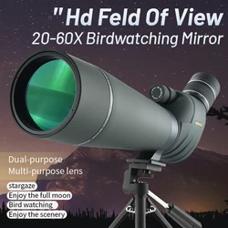 Mira telescópica BAK4 HD impermeable con bolsa y trípode