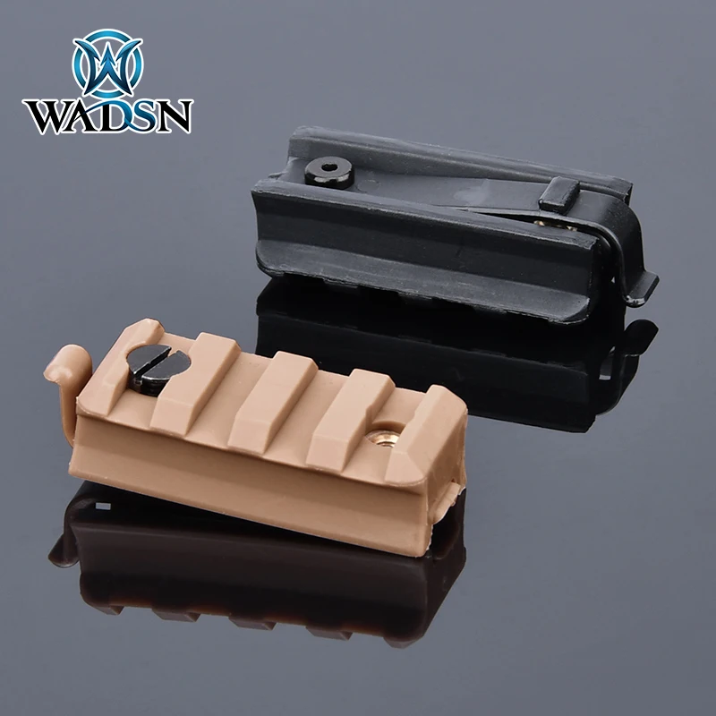 Accesorio táctico para casco Airsoft, juego de alineación rápida de plástico, adaptador de riel para casco, montaje de linterna, luz Scout - imagen 3