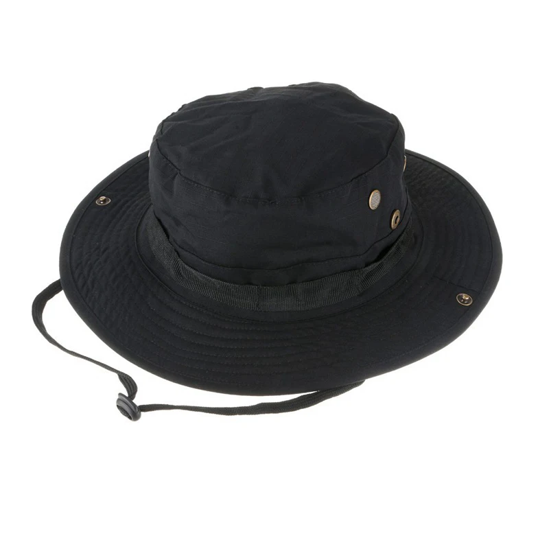 Sombreros Boonie tácticos de camuflaje para acampar, cubo para escalar, sombrero de francotirador para hombres, gorra para pesca al aire libre, senderismo, gorras Boonie protectoras solares - imagen 5