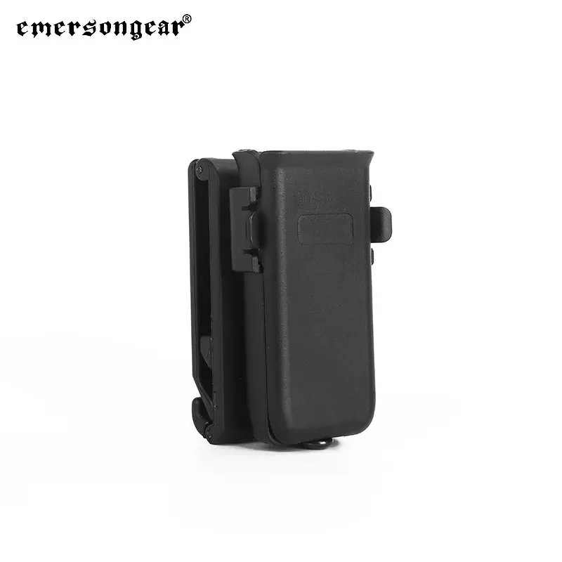 Portarrollos de pistola ajustable táctico BK, cinturones de nailon, bolsa con Clip, bolsa Mag de carcasa suave, caza, senderismo al aire libre BD6378 - imagen 3