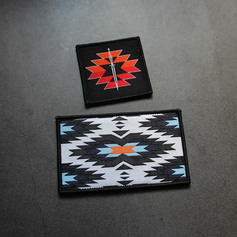 Pegatina de brazalete personalizada BCS BlackCanyon con parche de mochila, etiqueta tejida moral duplicada, BlackCanyonSystems - imagen 4