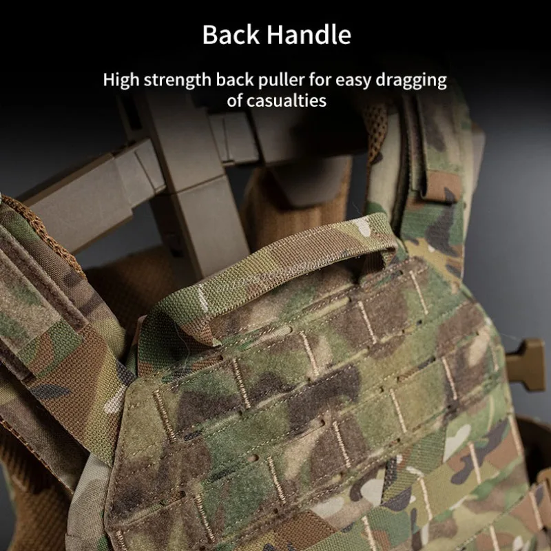 MOLLE K19 3,0 chaleco táctico portador de placa caza Airsoft chalecos de combate sistema de liberación rápida ajustar faja chaleco armadura corporal - imagen 4