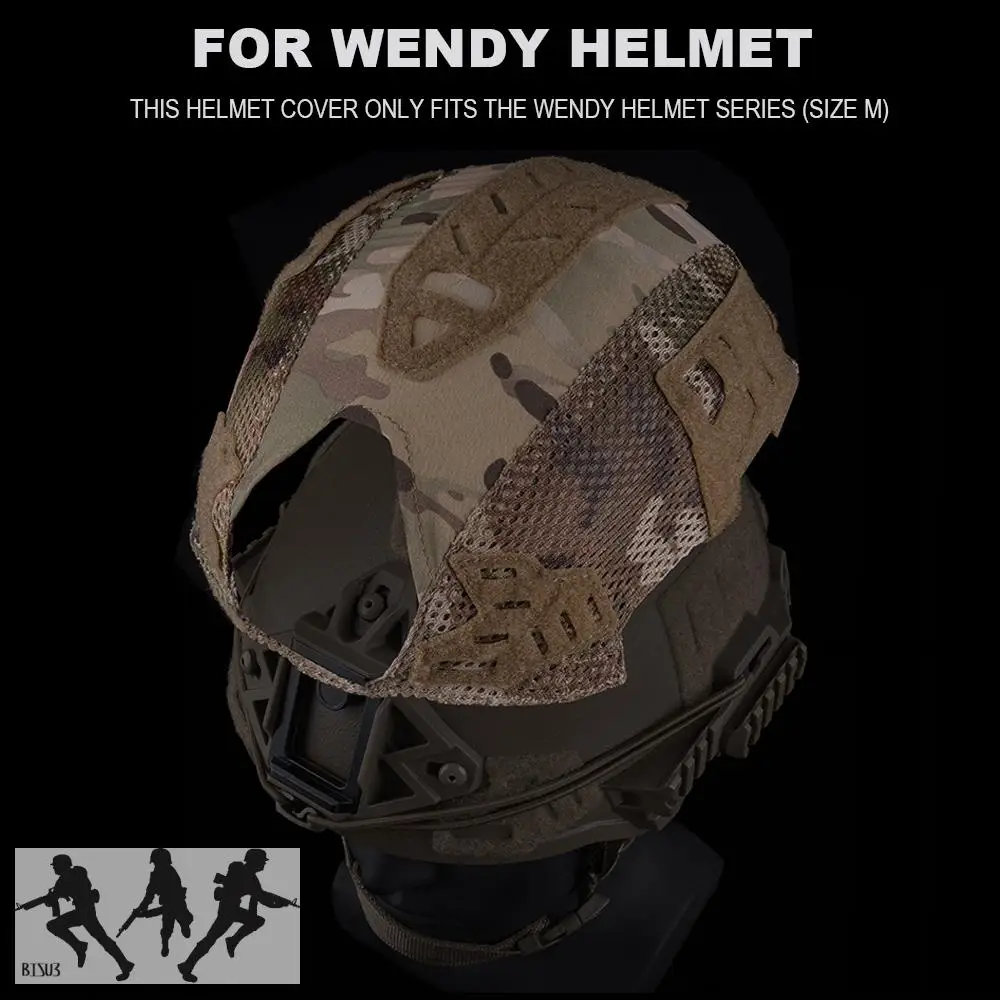 Cubierta de casco de caza, equipo táctico de camuflaje Airsoft para equipo, M-LOK - imagen 3