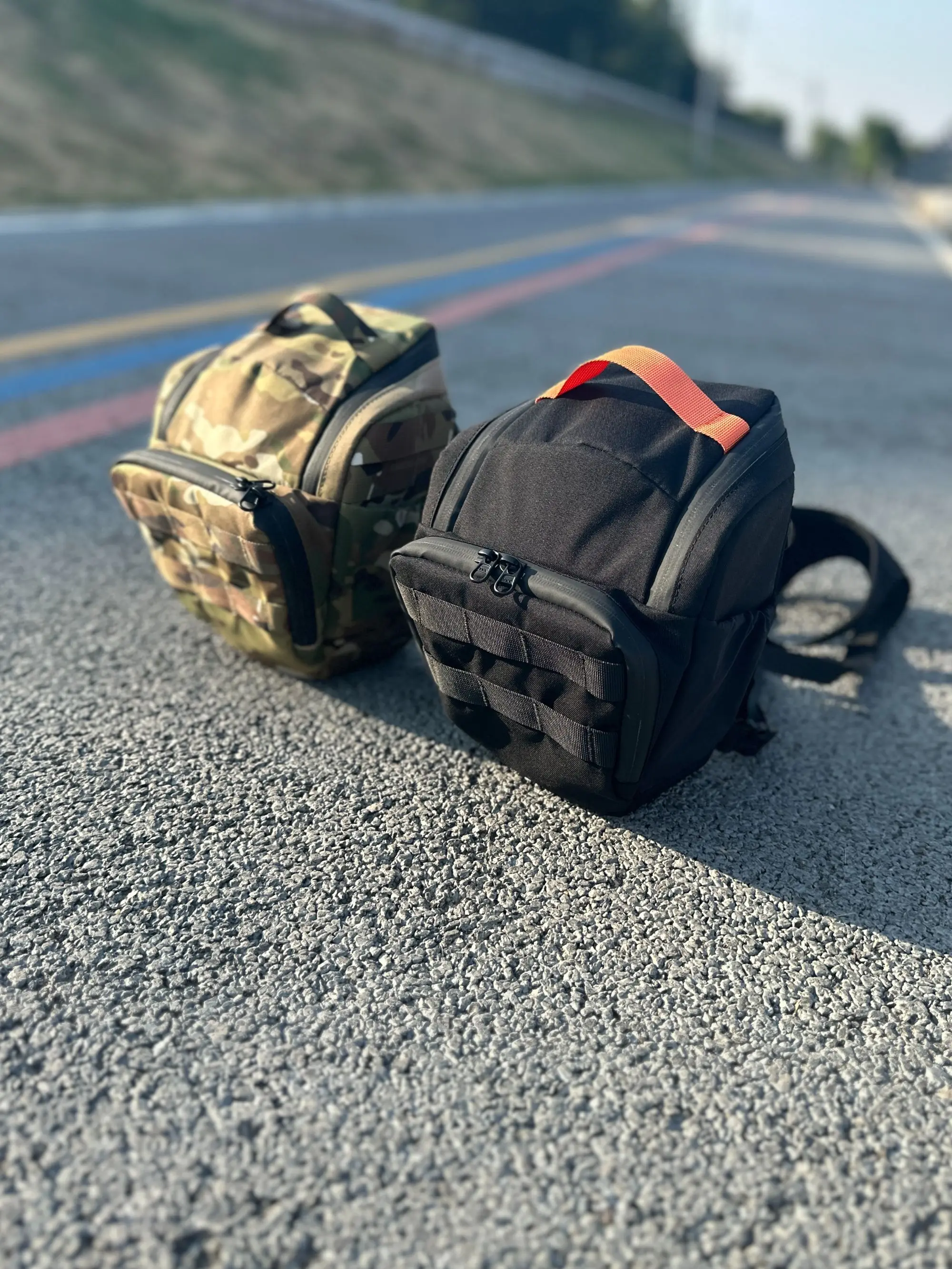 Bolso táctico para cámara, bolsa de hombro para cámara profesional al aire libre, almacenamiento Micro Slr - imagen 3