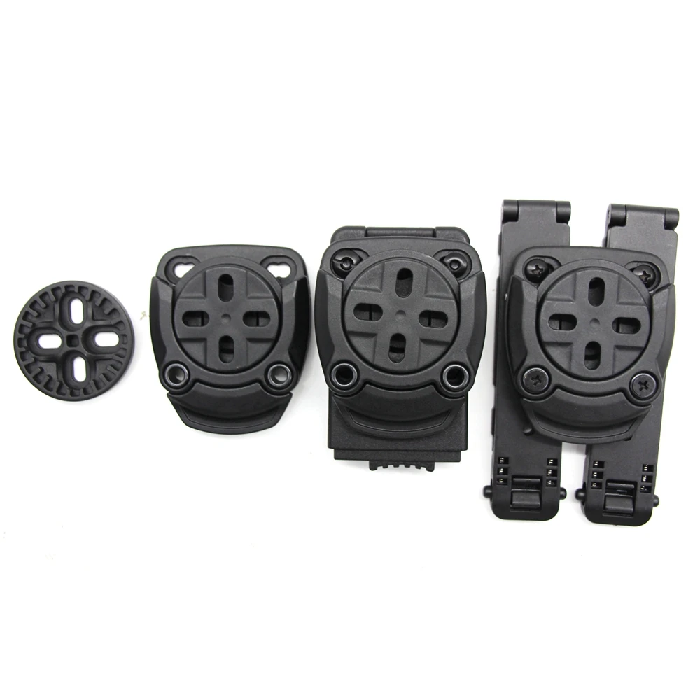 Funda táctica Tek-Mount, sistema de montaje de conexión rápida para bolsas de revistas, funda para pistola, bolsas de torniquete, cinturón de trabajo de caza - imagen 2