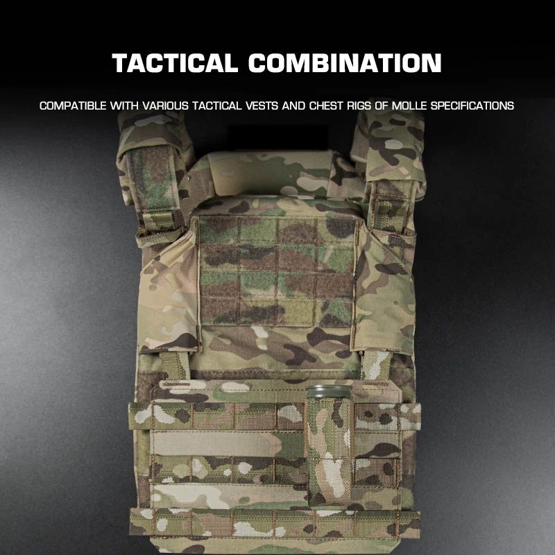 Bolsa individual para Granada M203 con apertura superior, bolsa táctica Molle para Granada, bolsa para Granada de un solo Frag, bolsa de almacenamiento de herramientas pequeñas para exteriores - imagen 3