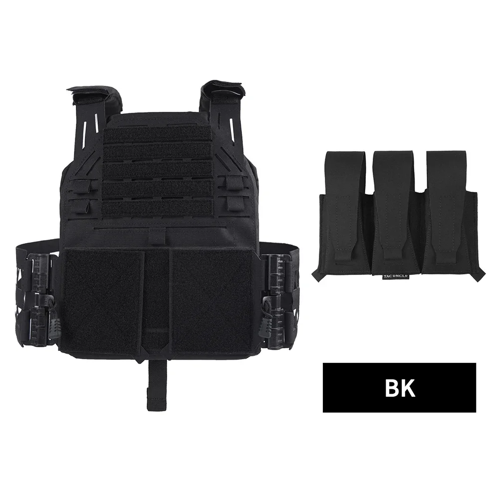 Chaleco táctico con Triple bolsa, diseño LBT 6094 G3 V2, portador de placa, equipo de caza de Paintball, accesorios para exteriores - imagen 4