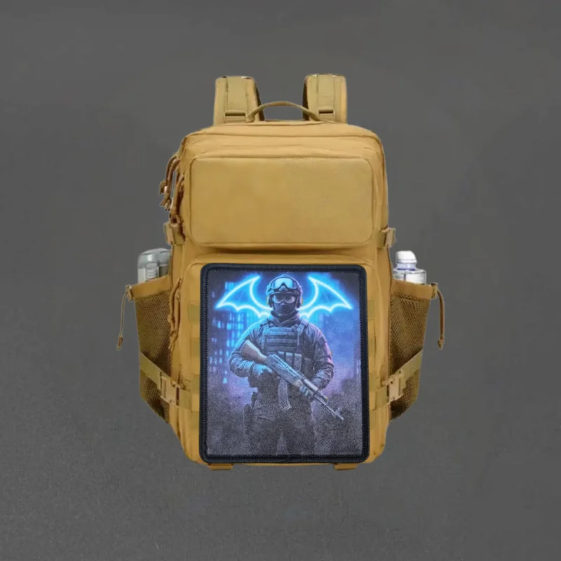 Parche con estampado de guardián nocturno, chaleco táctico, gancho y bucle, sombrero, insignia de moral, mochila, pegatinas decorativas, parches para brazalete para ropa