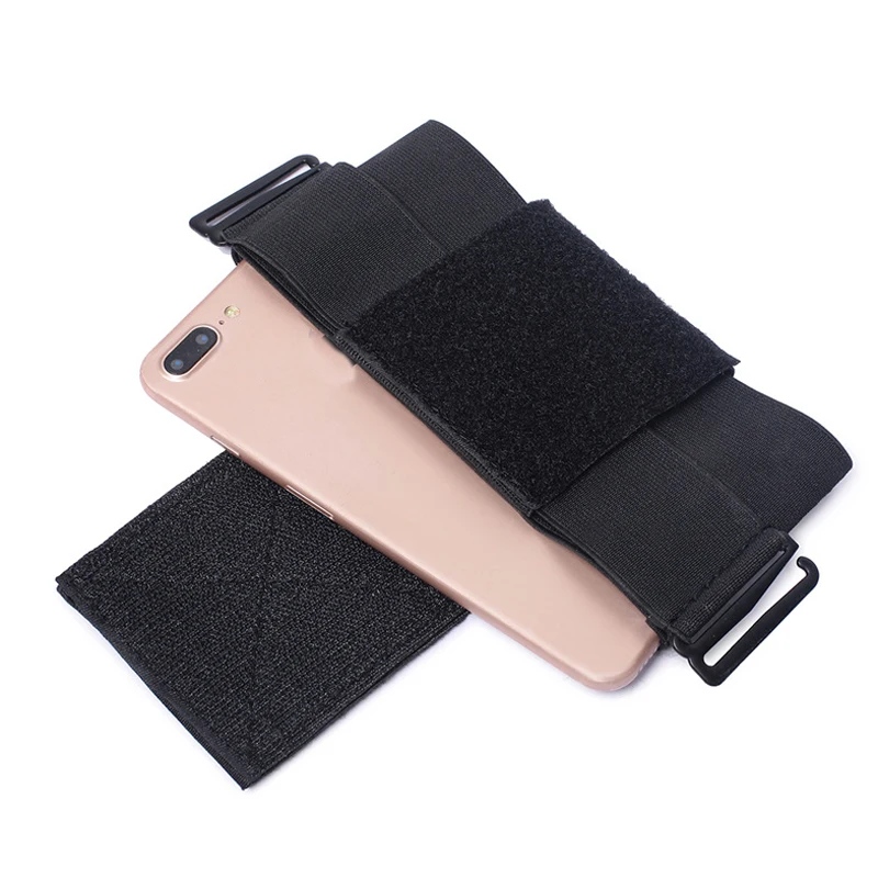 Cartera Invisible minimalista para hombre y mujer, bolso de cintura duradero portátil, minibolsa oculta para tarjeta de llave, teléfono, caza, deportes al aire libre - imagen 4