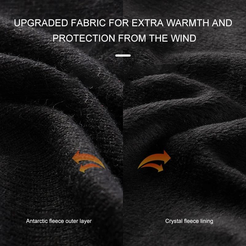 Orejeras cálidas de doble capa para deportes al aire libre, cubiertas para los oídos a prueba de viento para ciclismo, esquí, bicicleta, Camping, orejeras cálidas para invierno - imagen 4