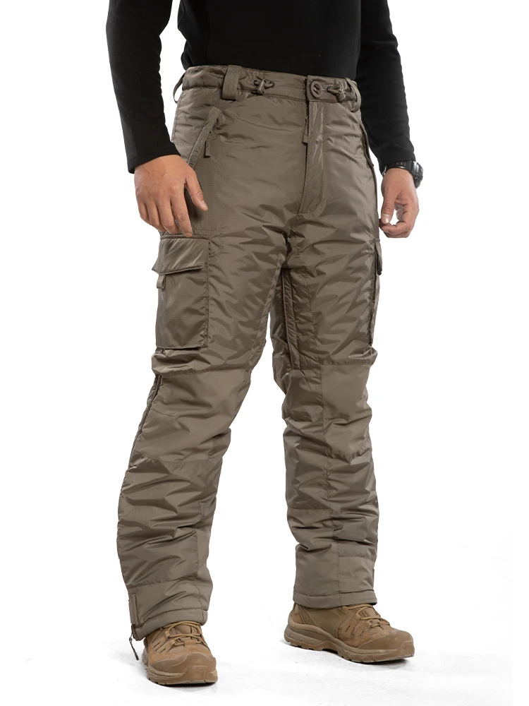 Pantalón táctico algodón antifrío para nieve y senderismo - imagen 2