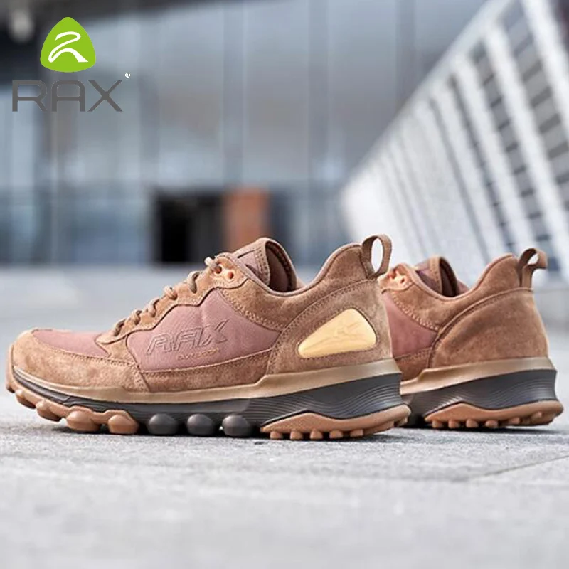 Rax 2023 zapatos de senderismo para hombre, deportes al aire libre de invierno, zapatos de escalada, zapatos de caza, zapatillas de Trekking cálidas para mujer, botines informales - imagen 3