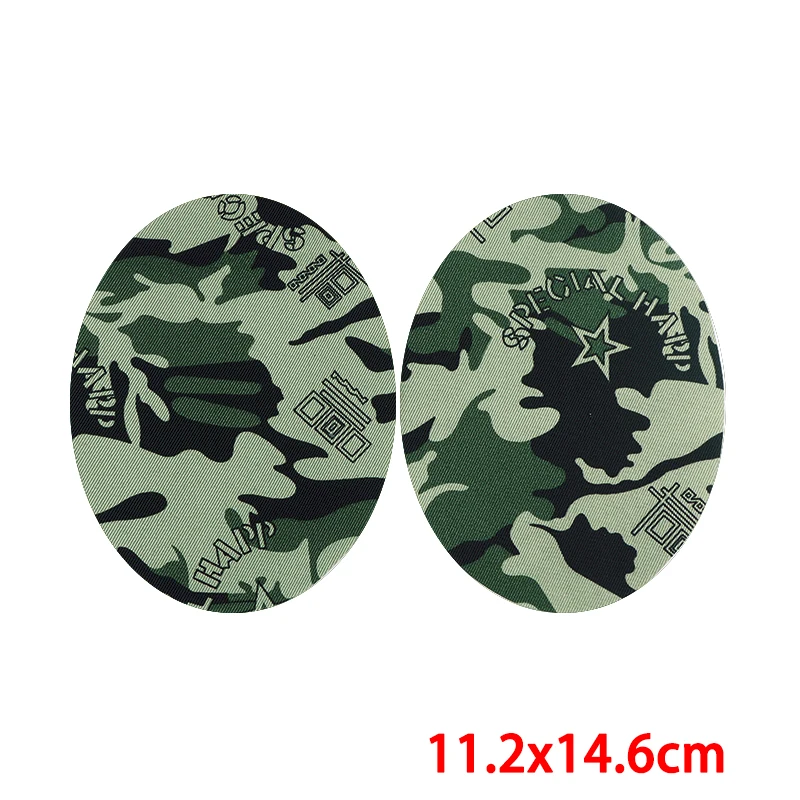 Parche de camuflaje para planchar en la ropa, pegatinas para ropa, parches termoadhesivos militares DIY, accesorio de apliques para ropa - imagen 3