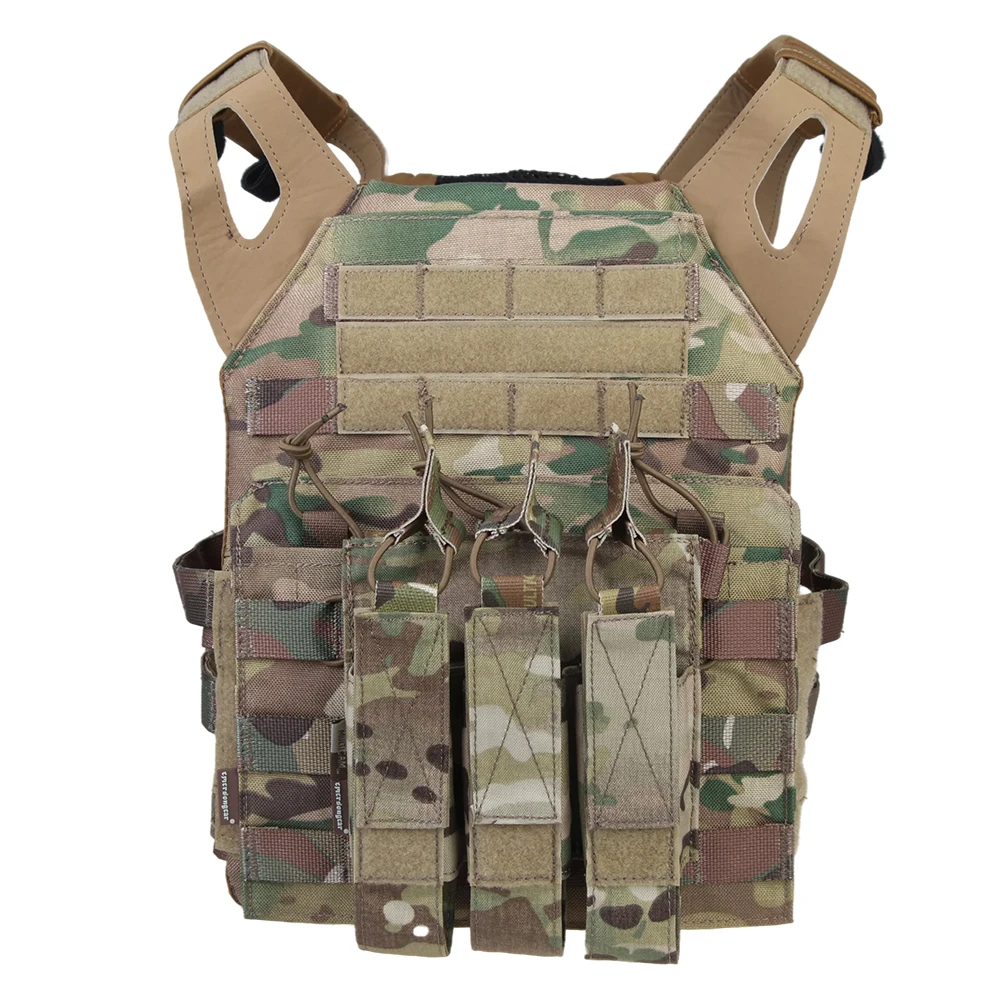 Emersongear bolsa para revistas Modular Triple MP7 Quick Pull Mag bolsa funda titular Airsoft caza Molle senderismo EM6357