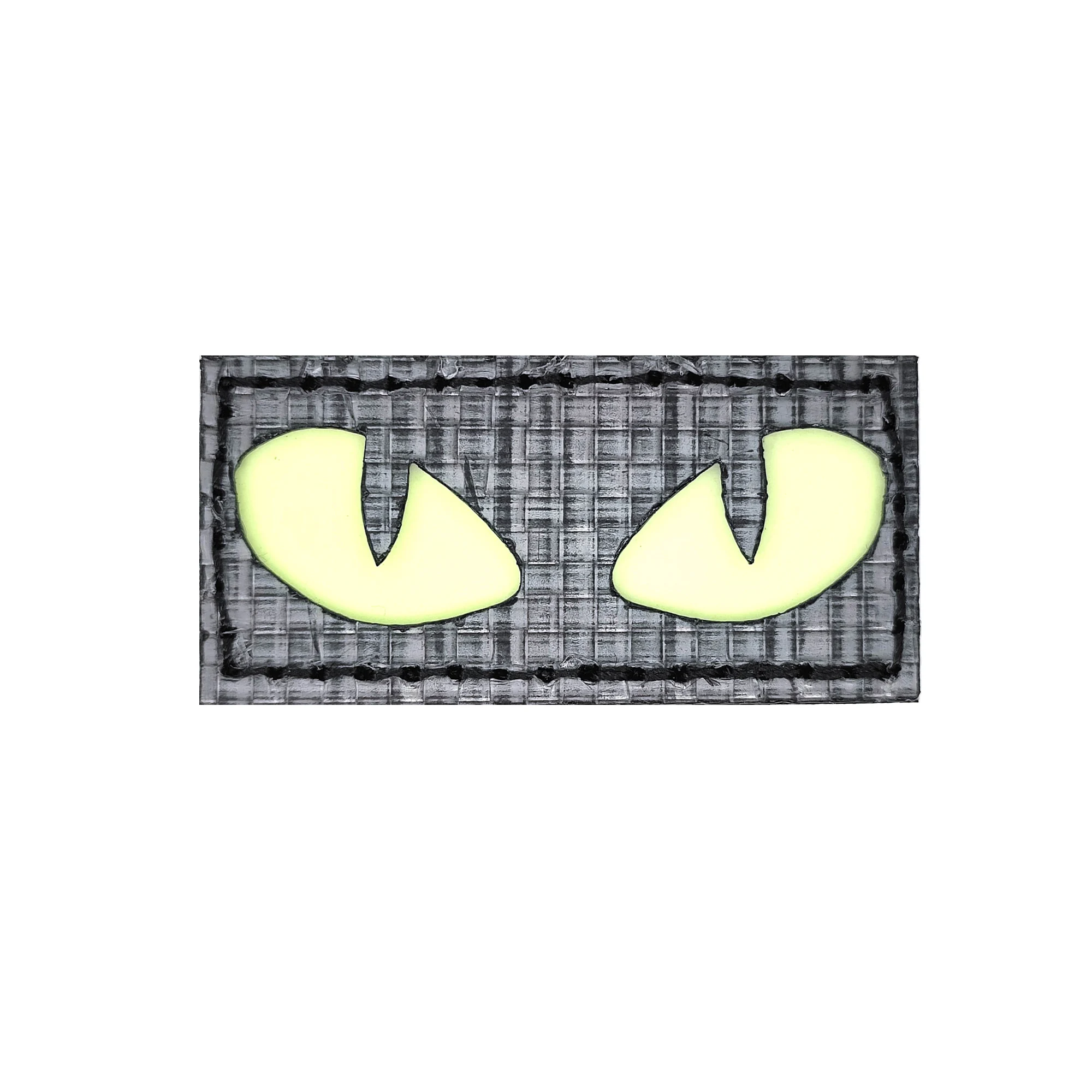 Accesorios tácticos para casco al aire libre, insignia de hombro con ojo de diablo que brilla en la oscuridad, brazalete, placa TEGRIS - imagen 2