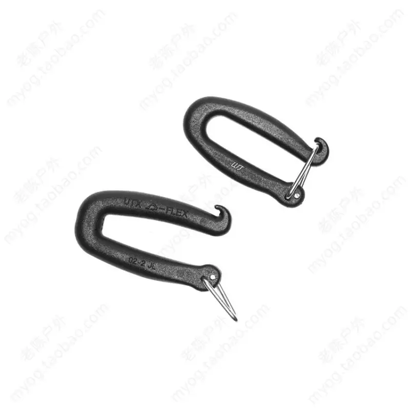 Gancho abierto táctico, hebilla de conexión desmontable rápida, hebilla de palabra de boca de repuesto, accesorios DIY - imagen 5