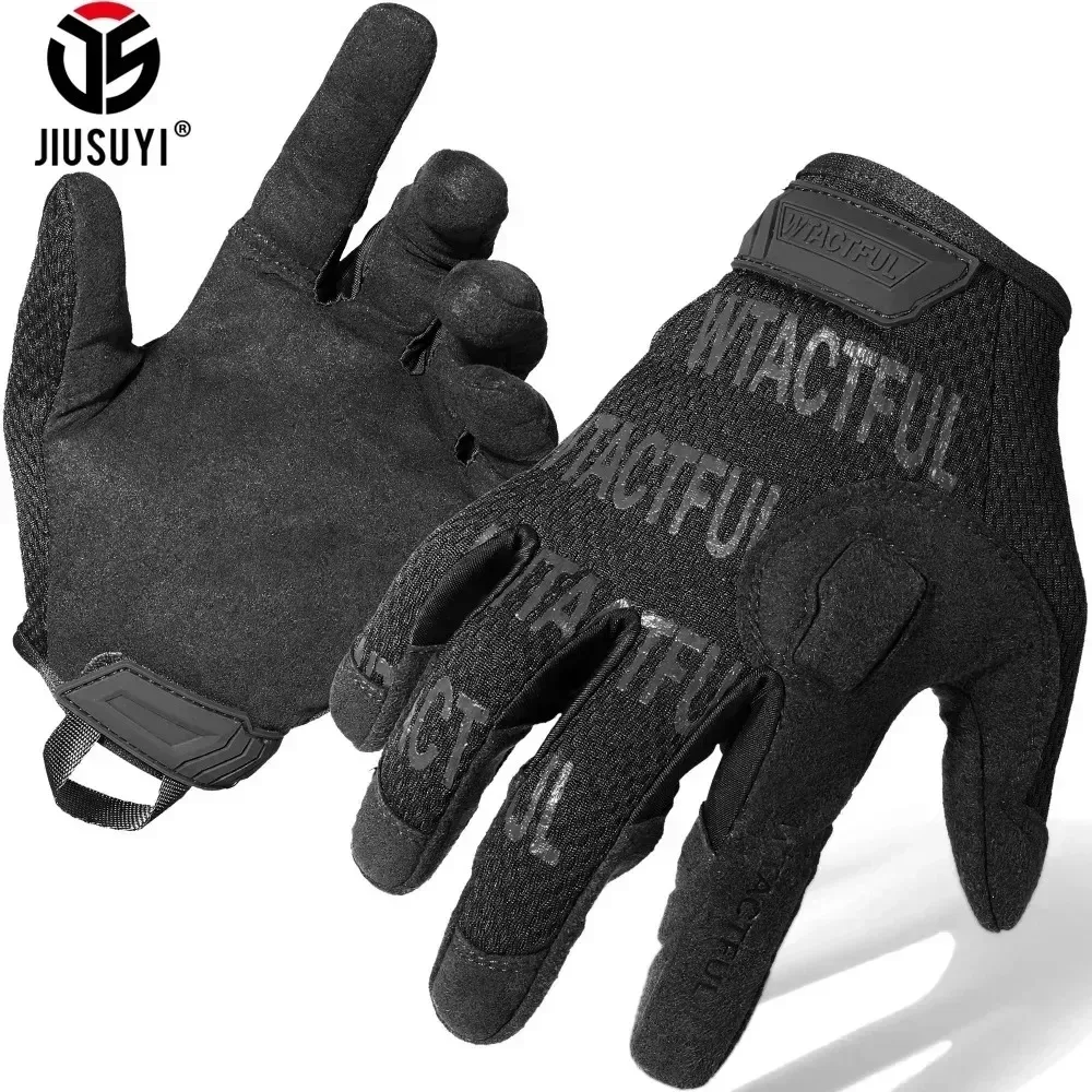 Guantes tácticos de dedo completo pantalla táctil combate tiro caza deporte al aire libre Airsoft Paintabll conducción trabajo mitones hombres mujeres - imagen 4