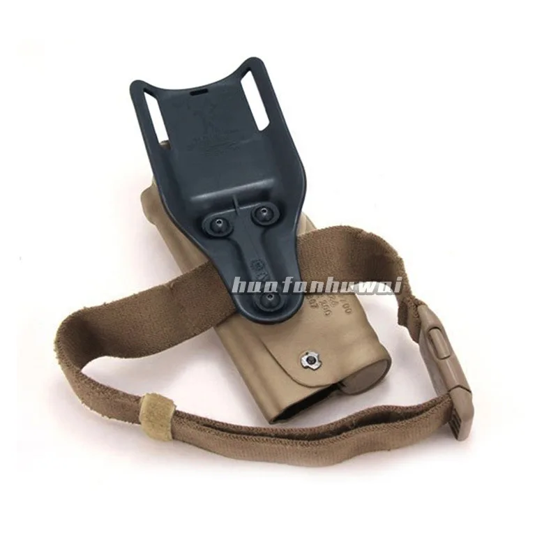 Soporte de funda táctica de bajo conducción con placa caída de 5 cm para fijación rápida de cinturón - imagen 3