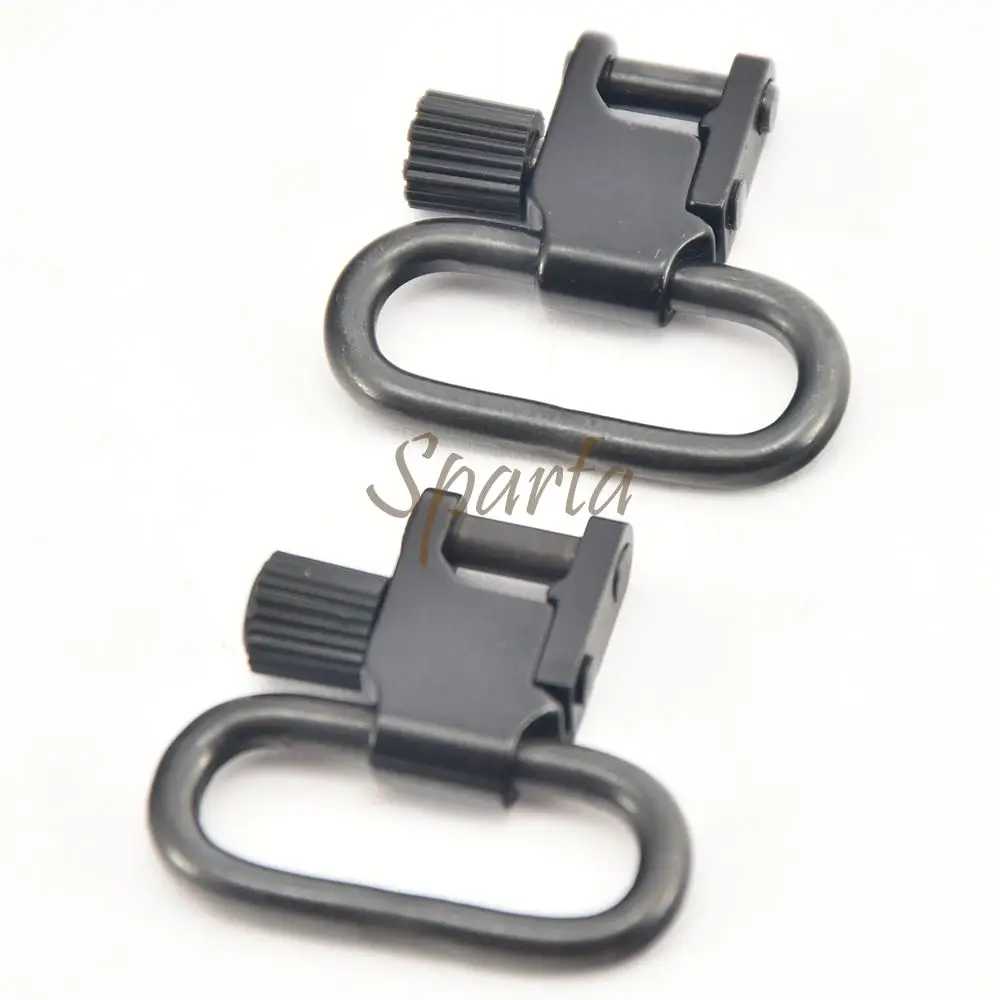 2Pcs QD Sling Swivels Quick Detachable Locking For 1 Inch 1.25 Inch Hunting Firearms Shoulder Strap - imagen 2