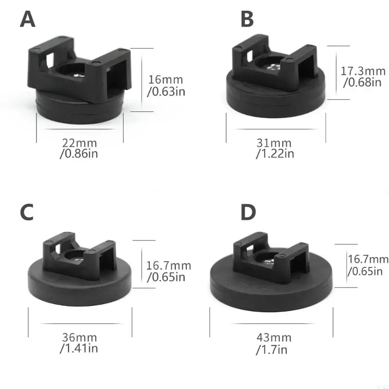 Paquete 30 soportes magnéticos para cables y mejoras bridas para organizar cables manera eficiente en hogares, oficinas - imagen 3