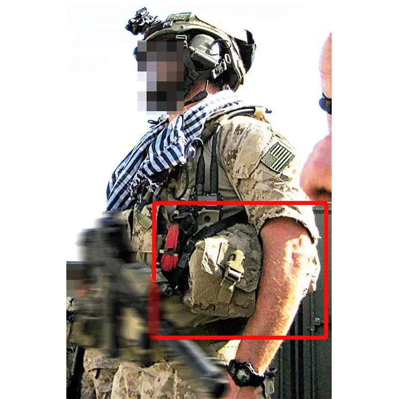 Bolsa de artículos diversos M60 para deportes al aire libre, kit de accesorios tácticos, paquete de bolsa con sistema MOLLE, 200RD - imagen 2