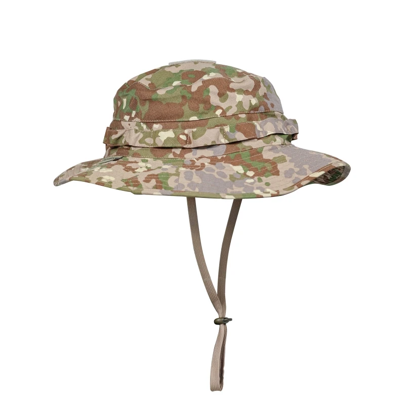 Boonie hat de ala grande - acabado y costuras