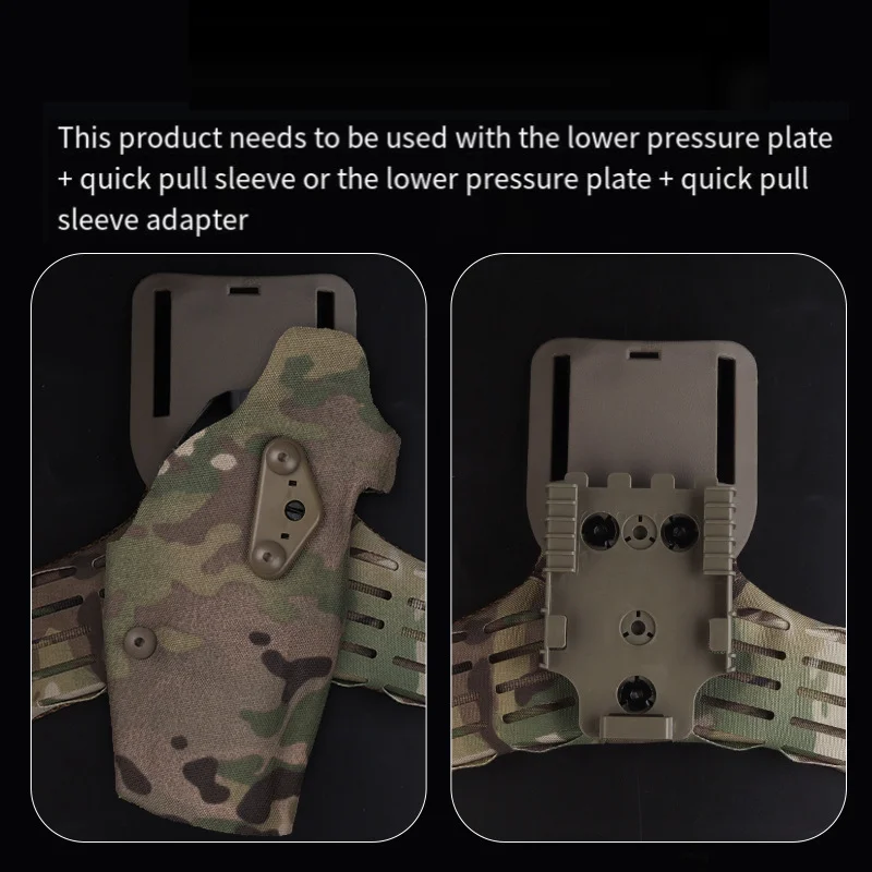 Wosport accesorios de camuflaje de prensa inferior de arco - imagen 4