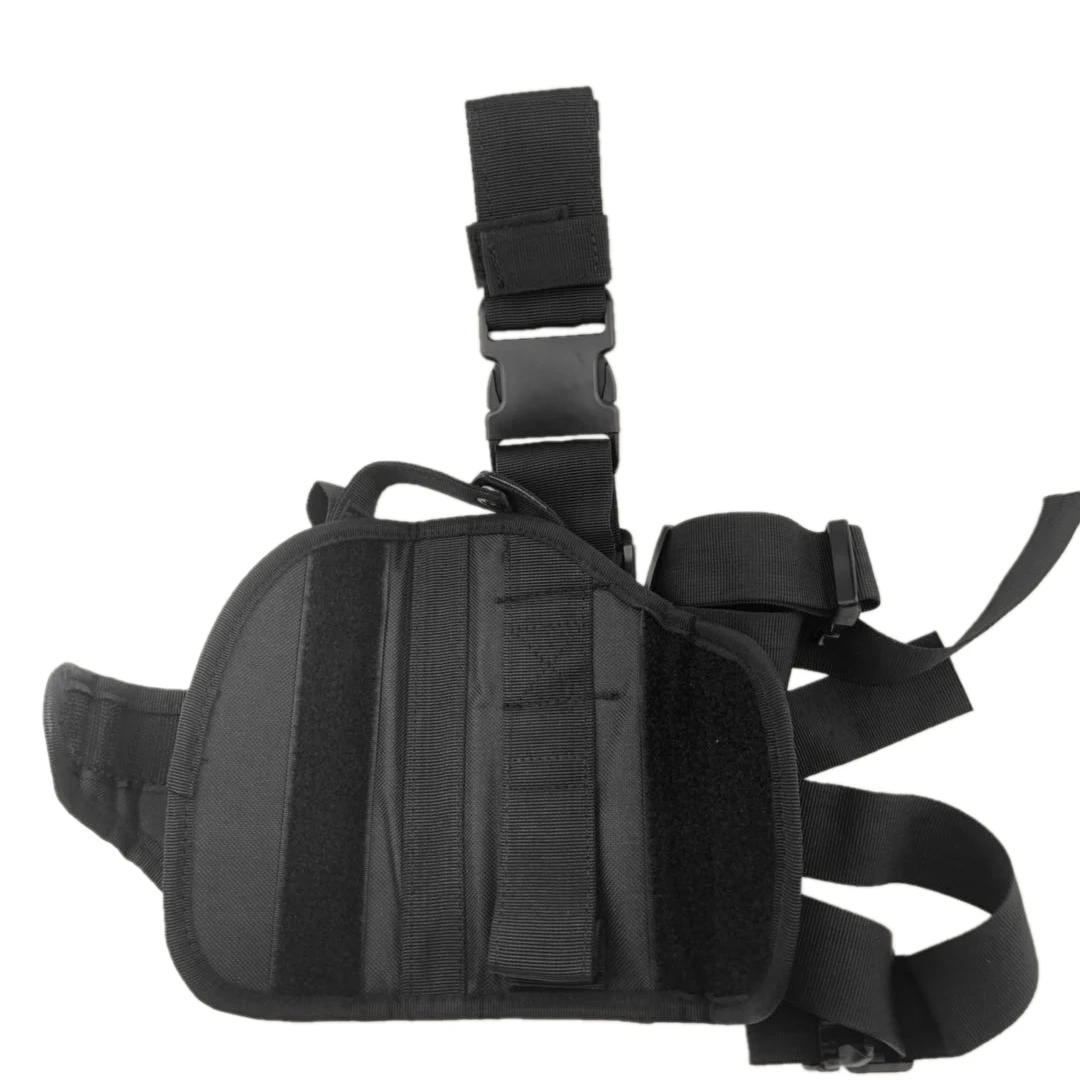 Funda táctica para pierna caída, bolsa Universal ajustable para muslo para GL17 19 Colt 1911 M9 USP P226, funda para pistola de mano izquierda - imagen 5