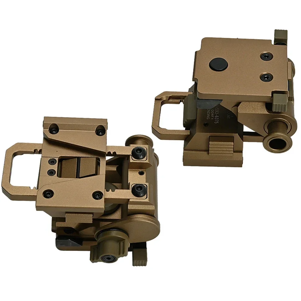 Nuevos accesorios para casco en Metal CNC L4G24 Nvg montaje de aluminio apto para Ops Core Shroud Fast Wendy casco Mich Mount - imagen 4