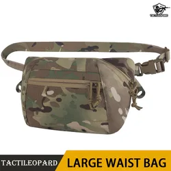 Riñonera táctica The BIG, riñonera de combate, estilo SS ajustable, bolsa de gran capacidad/mochila, accesorios de caza AirSoft Gear