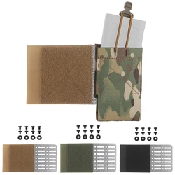 Portador de placa táctica, placa lateral extendida, adaptador de bolsa para revistas de Radio MOLLE, chaleco Airsoft de caza, Panel adaptador con hebilla de nailon