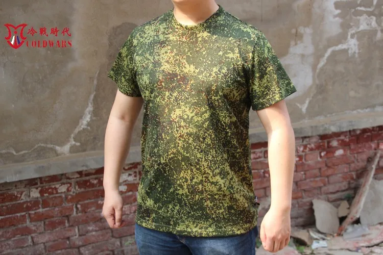 Nueva camiseta táctica de camuflaje para operaciones especiales rusas con malla de pantalla de hielo, chaleco físico transpirable y de secado rápido - imagen 4
