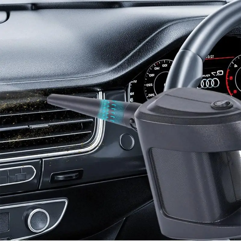 Plumero aire eléctrico ABS mano, cable 3 metros velocidad rápida 550W para teclados PC, piezas automotrices, y - imagen 5