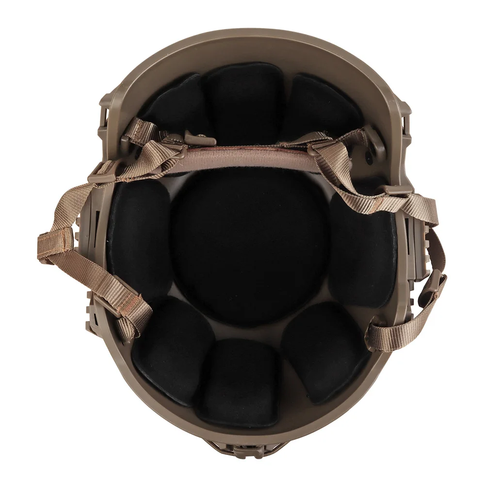 Casco táctico Wendy Team 3,0 versión simplificada caza tiro Airsoft casco protector equipo de entrenamiento de combate de alta calidad - imagen 5