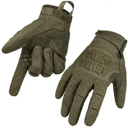 Guantes tácticos pantalla táctil antideslizantes dedos completos moto