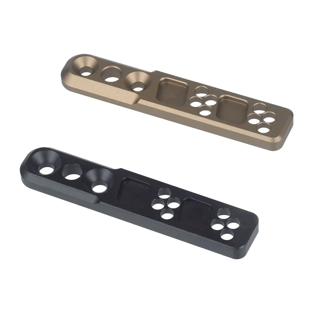 Adaptador de montaje de luz de explorador táctico, linterna de bloqueo Picatinny de riel de M-LOK para luz de huella de la serie Surefire M300 M600 - imagen 2