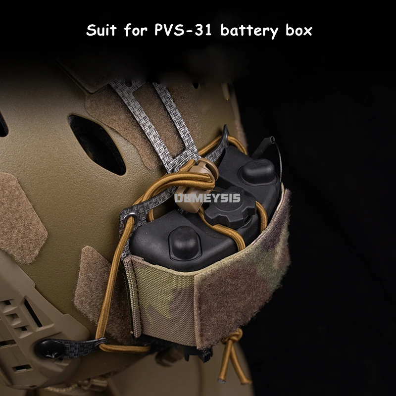 Batería táctica PVS31 NVG con sistema de retención para casco - imagen 2