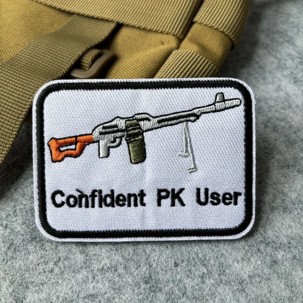 Parche bordado táctico francotirador – Insignia militar gancho y bucle - imagen 5