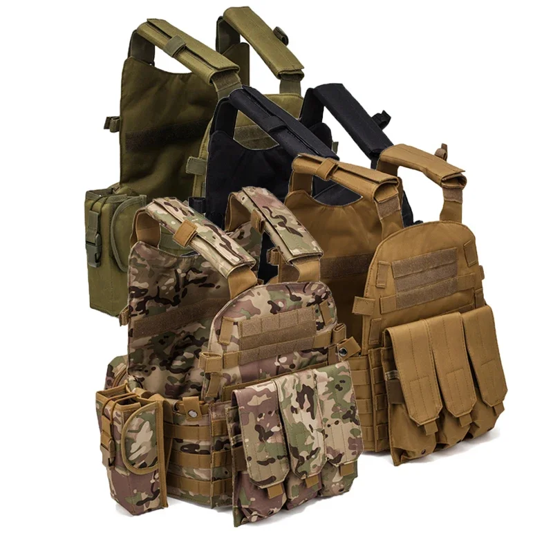 Chaleco táctico Multicam MOLLE 6094 para airsoft y militar - imagen 2