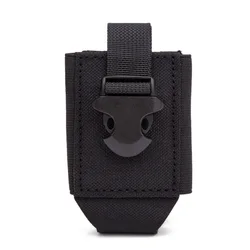 Funda MOLLE de nailon para walkie talkie y teléfono táctico