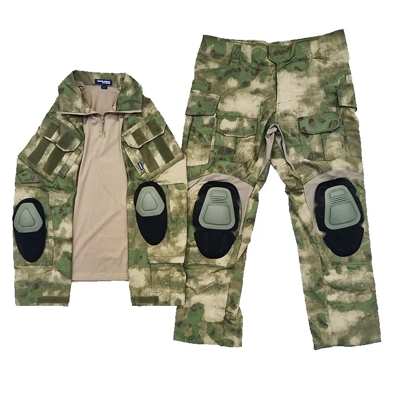 Trajes tácticos GEN3, camisas de combate, ropa de trabajo de Paintball Airsoft, ropa para hombres, conjuntos de camuflaje estadounidense, uniforme de exploración al aire libre, pantalones Cargo para hombres - imagen 2