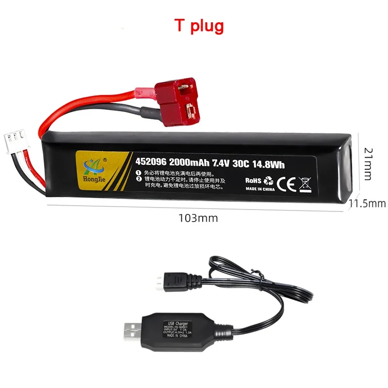 T plug 1B and USB