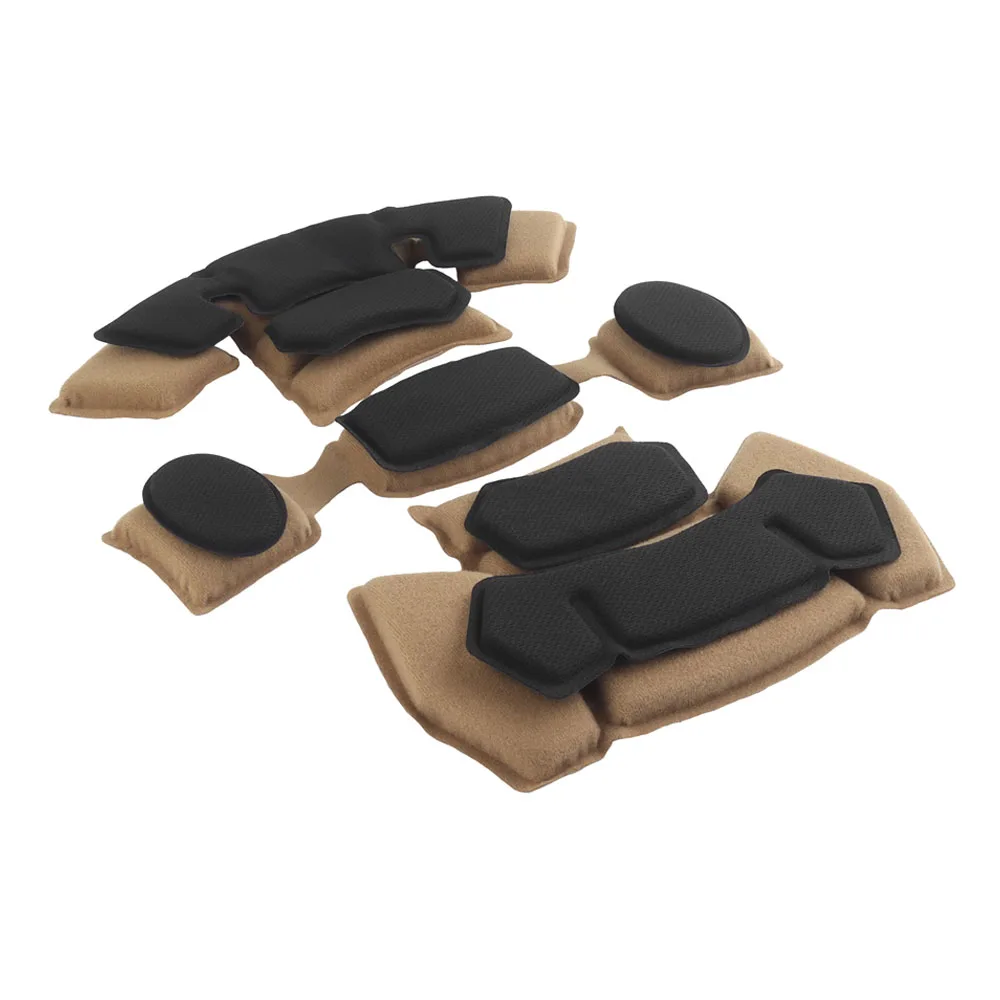 Almohadillas de espuma para casco táctico, almohadilla de memoria de doble ajuste para el equipo Wendy 3,0, forro interior de repuesto, accesorios para casco Airsoft - imagen 4