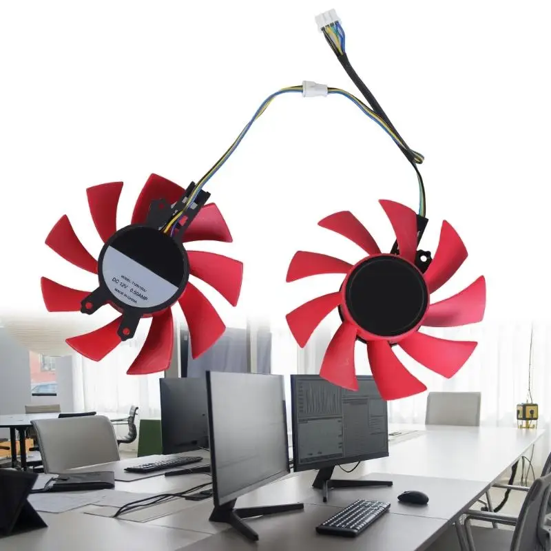 J1HC GPU Fan T128015CU para RTX2060 GTX1660 1660 Tarjetas gráficos TI mejoran enfriamiento - imagen 5