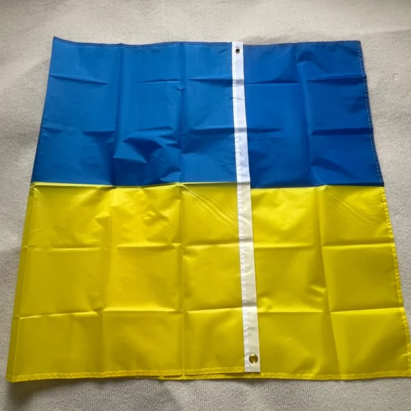 YIXIN Flag  ukraine Flag 90x150cm 3 x 5ft Hanging ukraine Flag Polyester standard Flag Banner - imagen 2