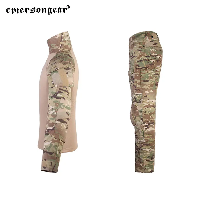 Traje de combate estilo Emersongear G3 para mujer, ropa de caza, Camping, pantalones tácticos de camuflaje Emerson, uniforme de combate EM6966 - imagen 3