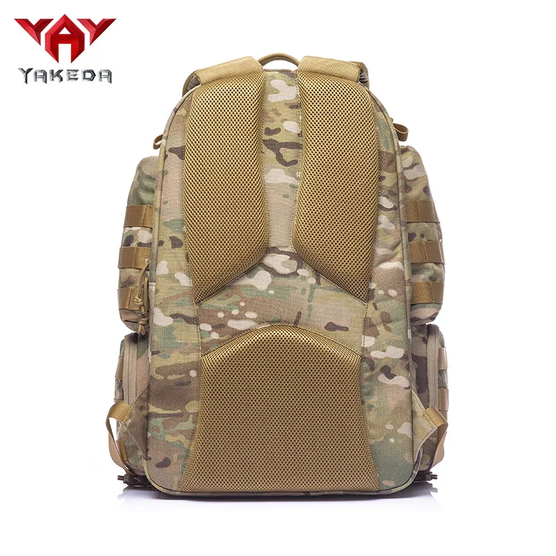 Mochila de camuflaje YAKEDA, mochila táctica de gran capacidad 1000D, bolsa de asalto, mochila multifuncional, bolsa de Camping, bolsa de Camping - imagen 5
