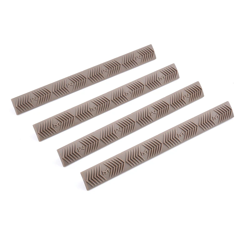 WADSN Cubiertas goma MLOK Wedgelok - Protectores rail táctico AR15 - imagen 2