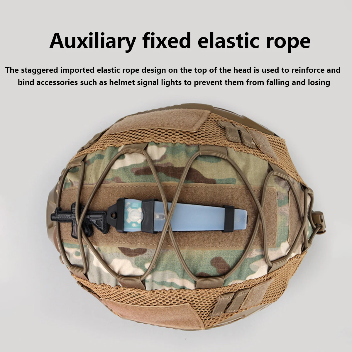 Cubierta de casco rápido para caza al aire libre, tiro militar táctico MH PJ BJ, cascos de tela, Paintball, juego de guerra, accesorios para casco de algodón - imagen 4