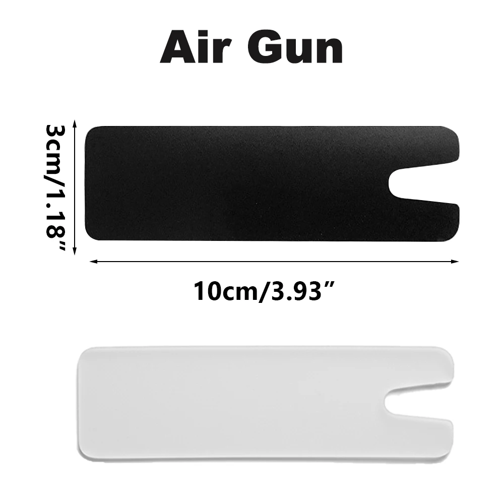 Parches de asistencia para puntería de tiro, protector ocular de tiro para competición de Rifle de aire de 10m, práctica de tiro con pistola láser, 2 uds. - imagen 5